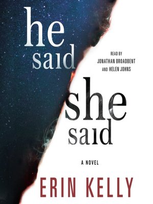 cover image of He Said/She Said